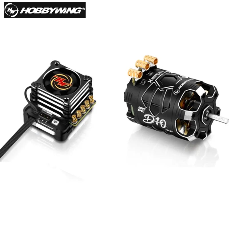 HobbyWing XeRun XD10 PRO 100A/800A ESC 2S Lipo Brushless Sensored D10 Motor Electronic Speed Controller for 1/10 RC Drift Car