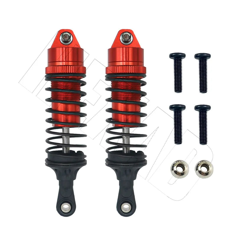Aluminum Front&Rear Shocks Absorber Assembled for 1/10 Traxxas Slash 4x4 4WD 2WD Rustler VXL Stampede RC Car Upgrade Part