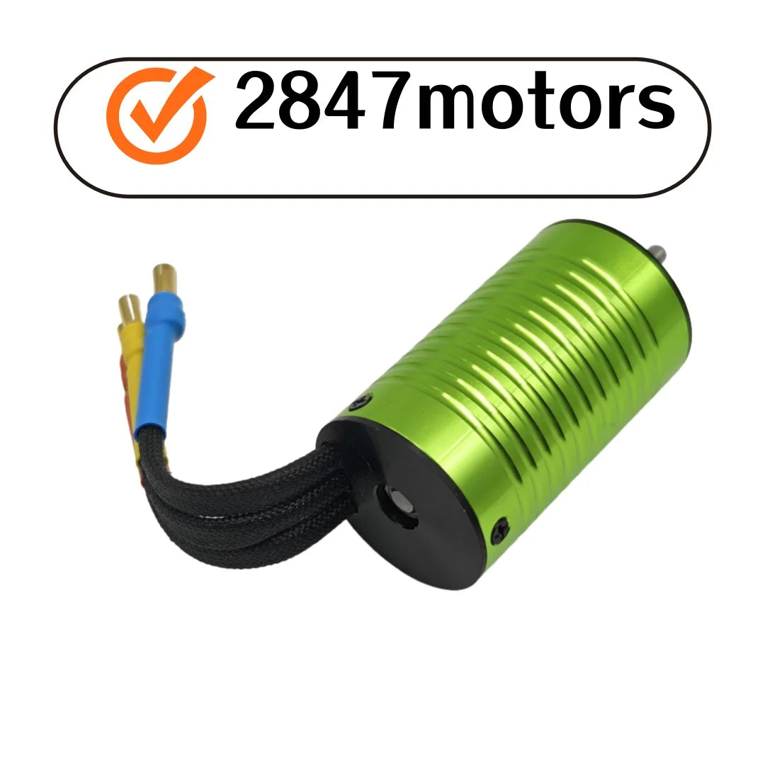 RC motor 2847 4000kv 2847brushless motor 16101/16102 1/16 brushless modification upgrade waterproof electric adjustment 35A/45A