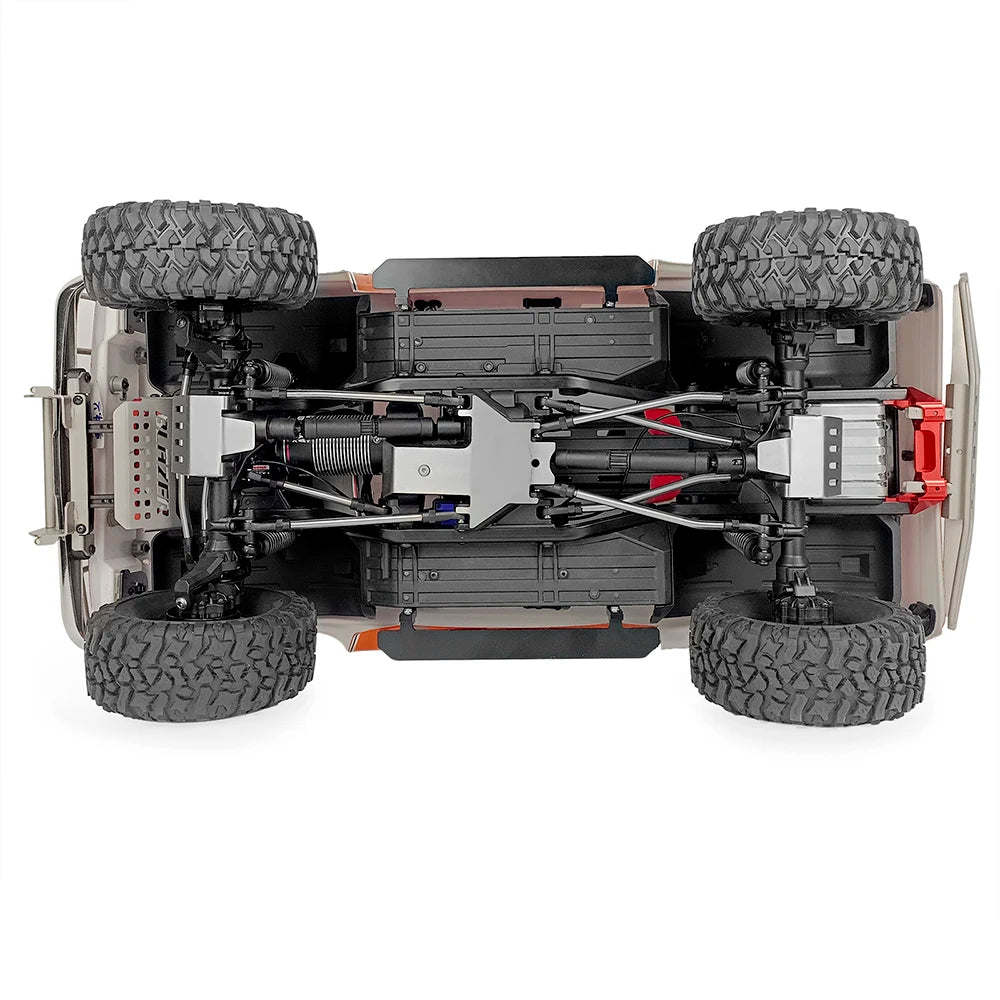 YEAHRUN Metal Links Suspension Linkage with Plastic Rod End for Axial SCX10 II Wraith TRX4 1/10 RC Crawler Car Parts