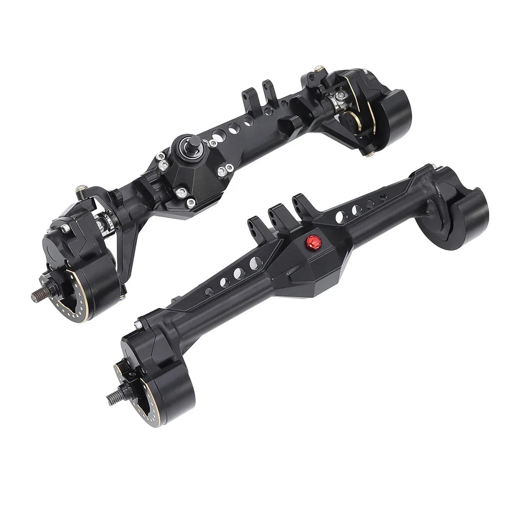 F10 Axle Brass Weights Steering Knuckles Front and Rear Portal Cover for 1/10 RC Crawler Vanquish VRD VS4-10 Phoenix LCG Upgrade