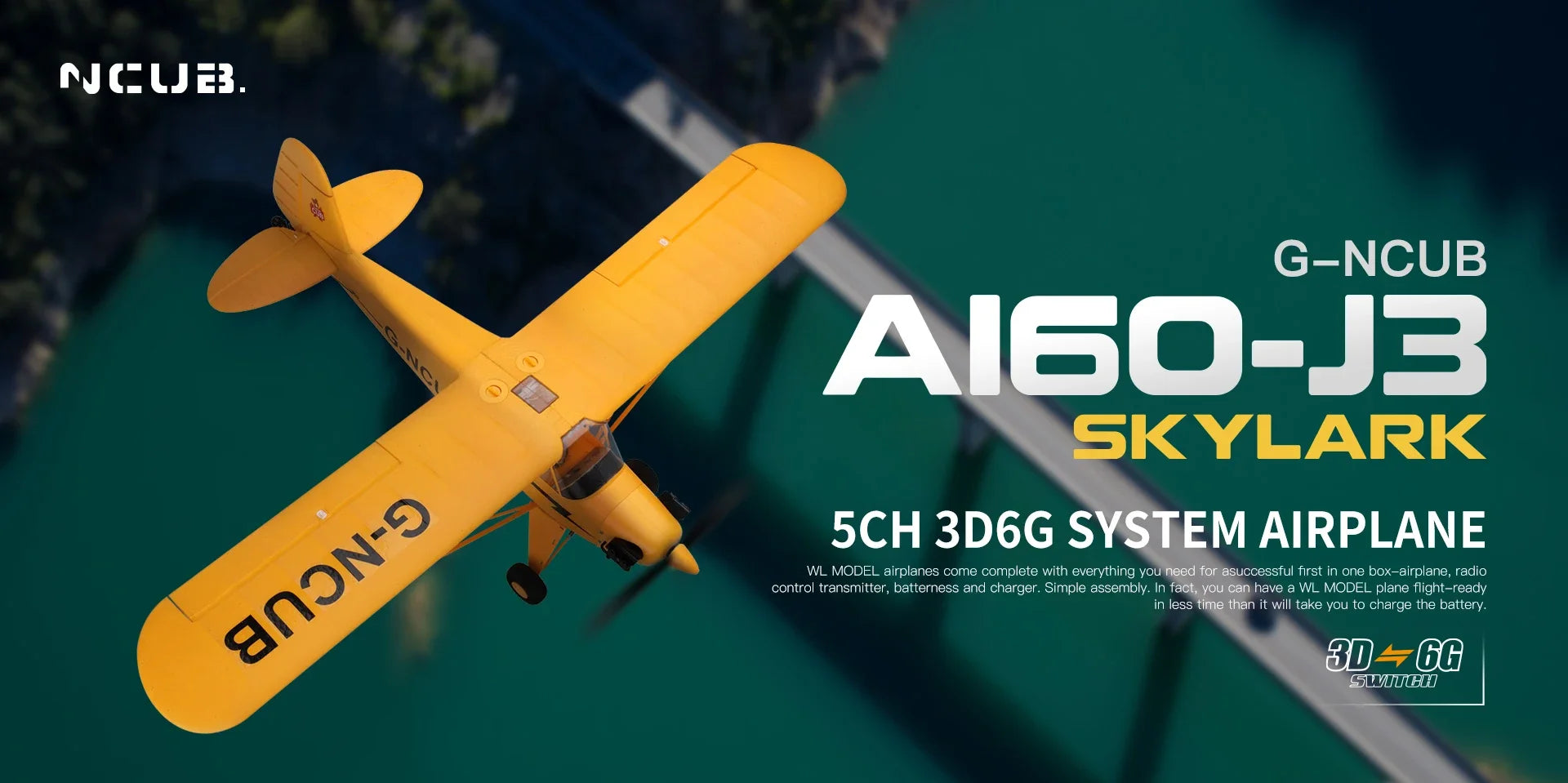 A160 WLtoys XKS 2.4G RC Plane 650mm Wingspan Brushless Motor Remote Control Airplane 3D/6G System Foam Toys for Children Gift