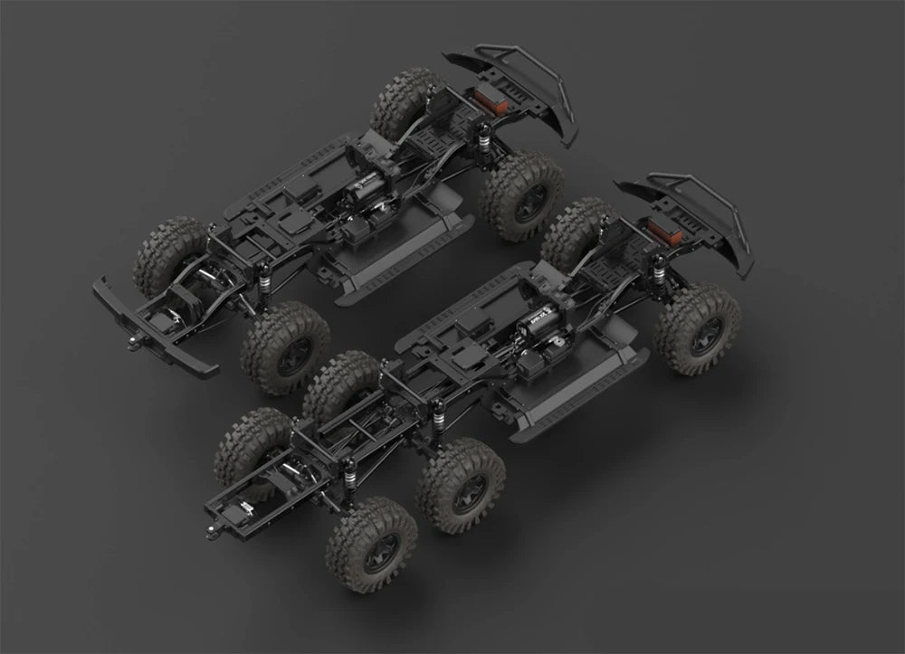 EMO XXL2 XX2 ATR/BRUSHED/BRUSHLESS 1/5 RC Electric Remote Control Model Car Crawler Rock Truck Aldult Kids Toys