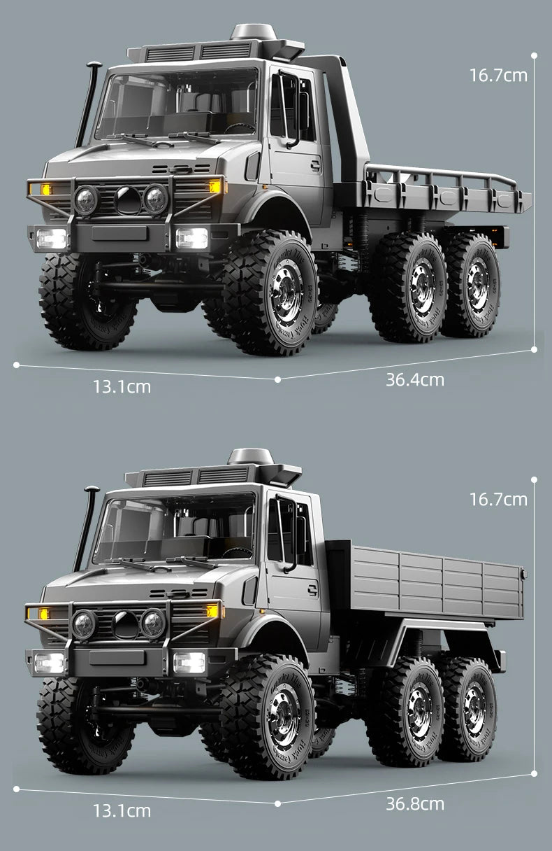 Kid Adult JJRC C8823 1/18 Six-Wheel All-Terrain Off-Road Vehicle Remote Control Car Esc 370 Motor Remote Control Truck Boy Toy