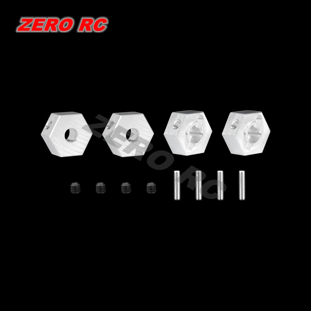 12mm Metal Wheel Hex Hub 5/6/7/8/9/10mm Offset Adapter For 1/10 1/12 HSP Wltoys AXIAL SCX10 II III CAPRA RGT FMS D90 RC Car Axle