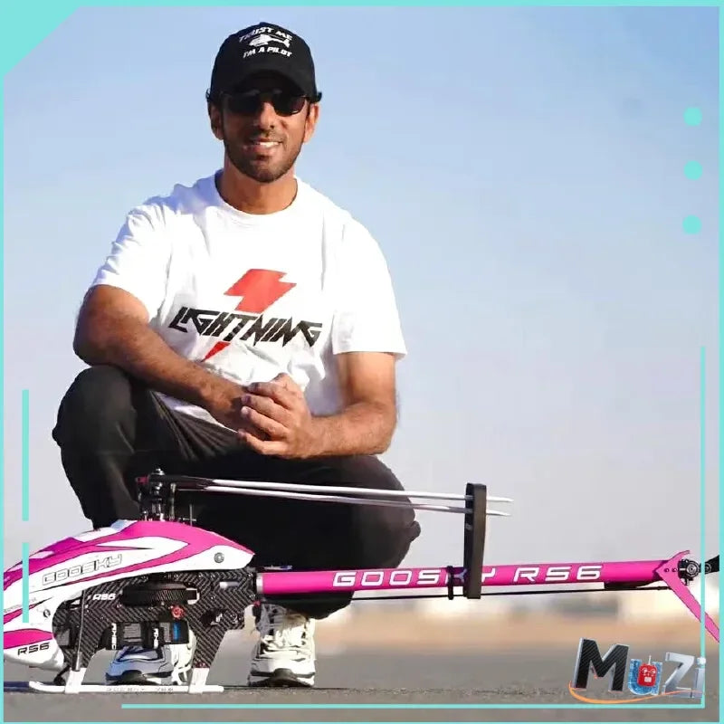 GOOSKY RS6-600 Level Model Aircraft Six Channel 3D Remote Control Aerobatic Helicopter Professional Remote Control Model Aircraf