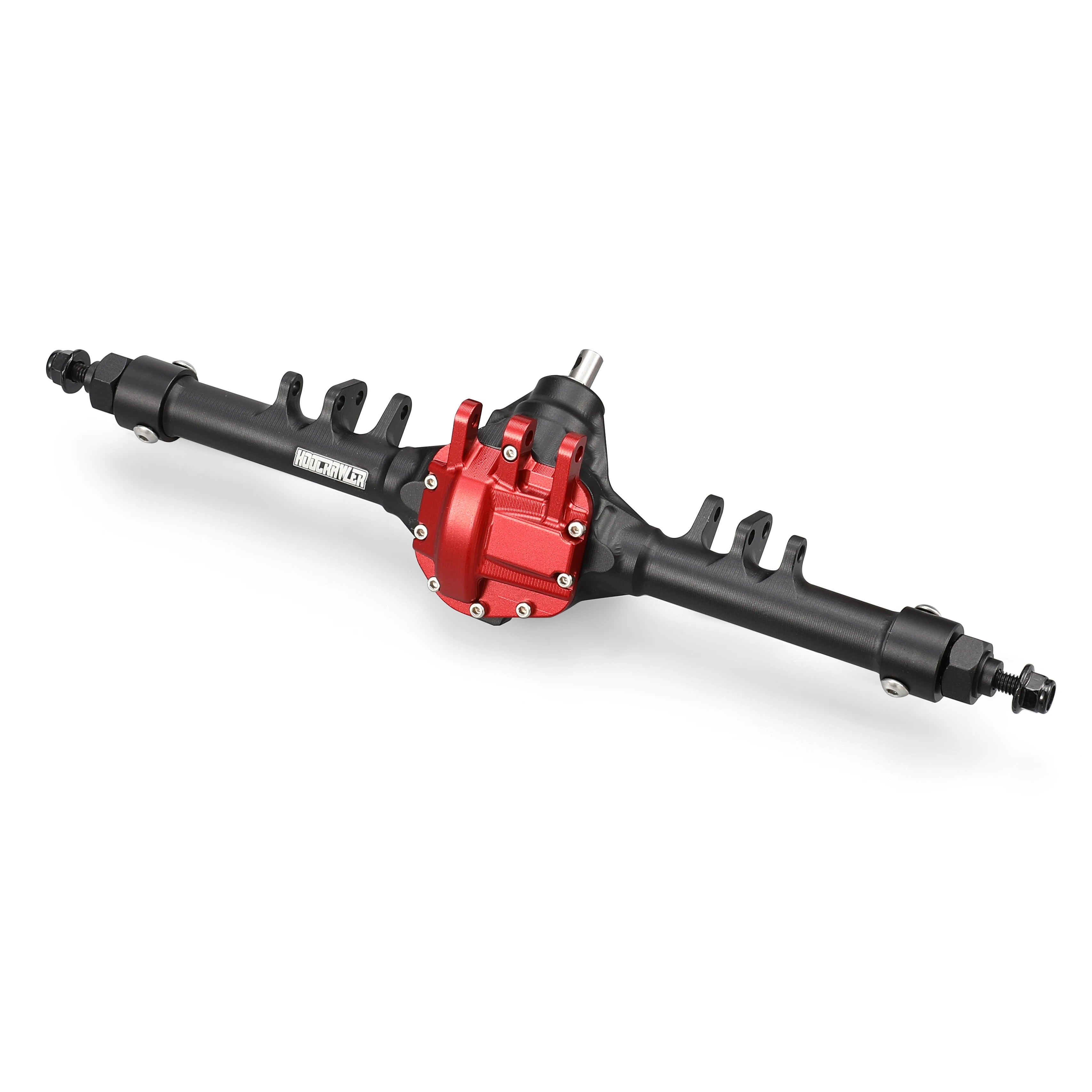 Machined Aluminum One Piece Construction Offset Straight Axle Set for 1/10 RC Crawler Axial SCX10 II VS4-10 Rock Trucks Parts
