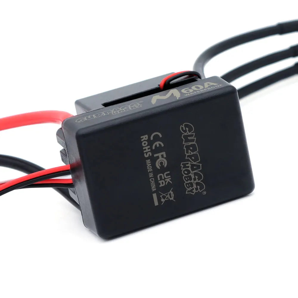SURPASS HOBBY M540 M3650 M3660 Combo Waterproof Brushless Motor 3500/4200KV w/M45A/60A ESC for 1/10 1/12 RC Car Traxxas Off-Road