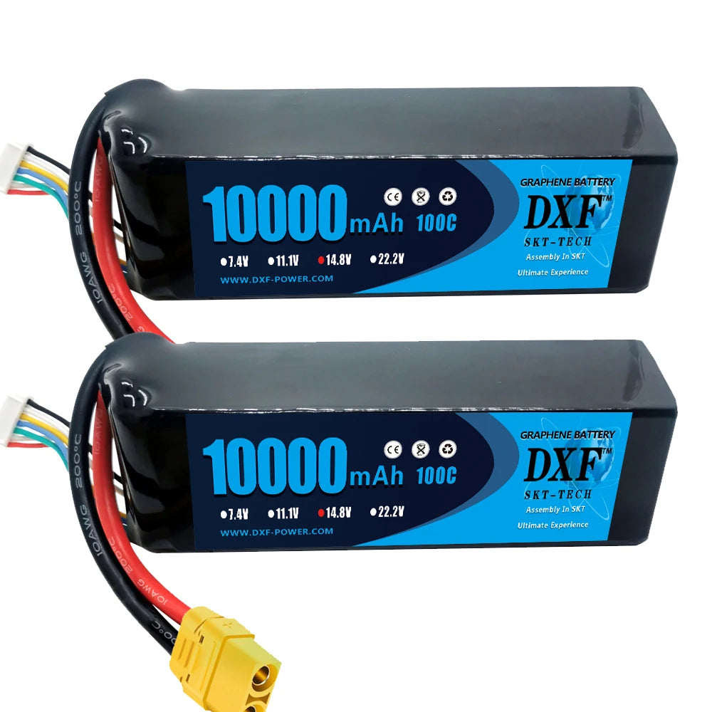 2PCS VARCS 7.4V 7.6V 11.4V 11.1V 15.2V 14.8V 22.2V 2S 3S 4S 6S 5200Mah 6300Mah 6500mAh 6200mAh 6750mAh 8000mAh 7000mAh 10000mah