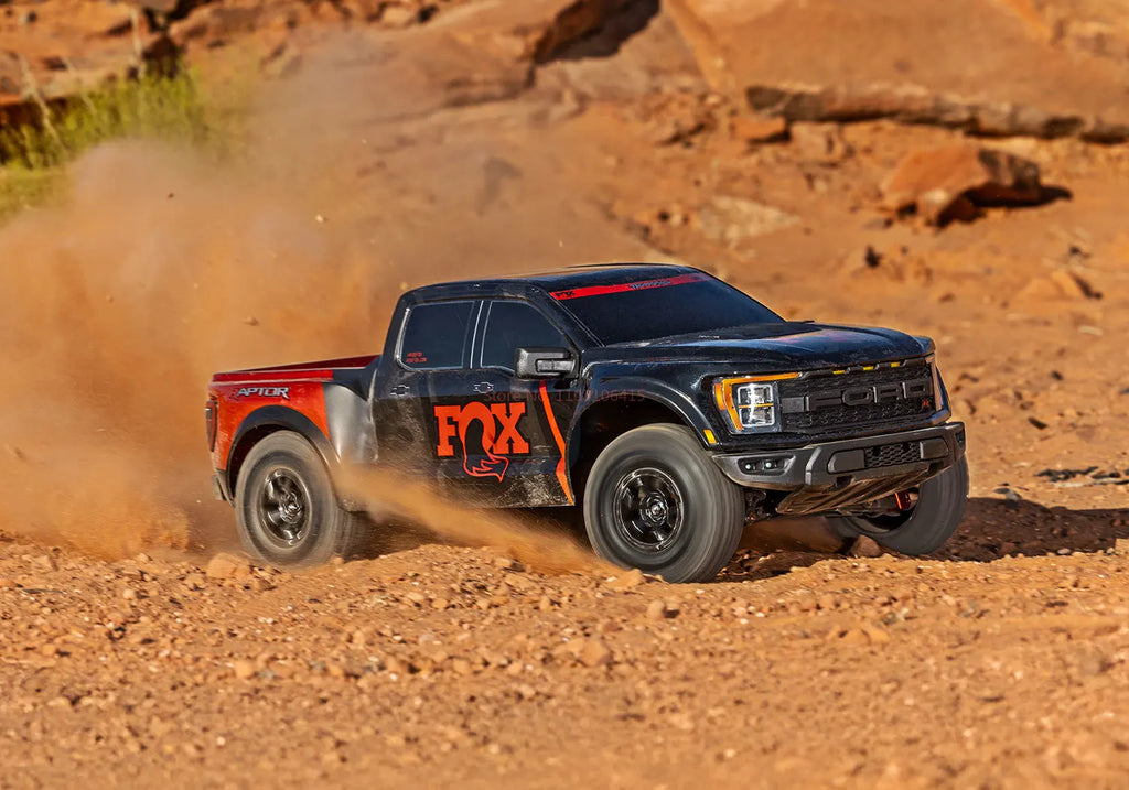 Traxxas 1:10 Raptor R 4*4 F150 Ultimate Four-Wheel Drive Brushless Short Card Remote Control Off-Road Vehicle Desert Short Card