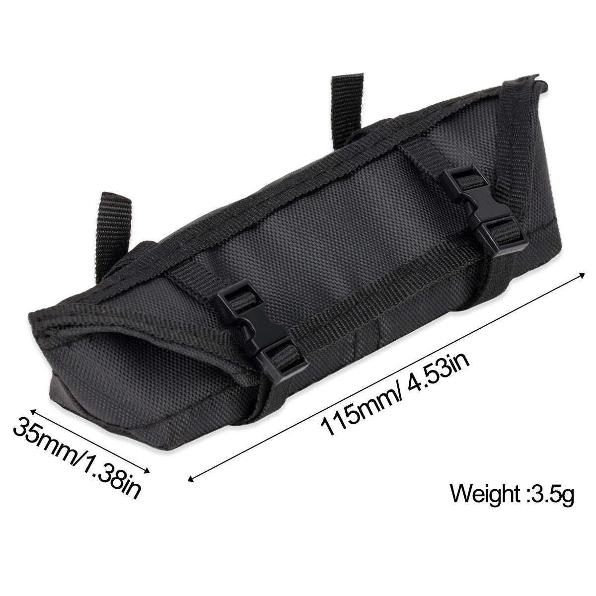 Simulated Roof Bag Sleeping Bag Luggage Bag for 1/8 1/10 RC Crawler Traxxas SCX24 TRX4M Defender D90 Bronco Upgrade Parts