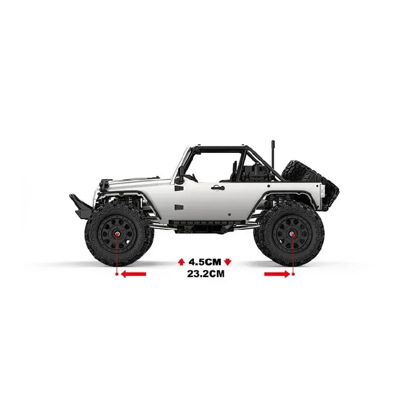 MJX H12Y+ Silver Climbing RC Car Toy 1:12 Scale Electric Off-Road Vehicle Model Remote Control Car Professional Off-Road  H12Y