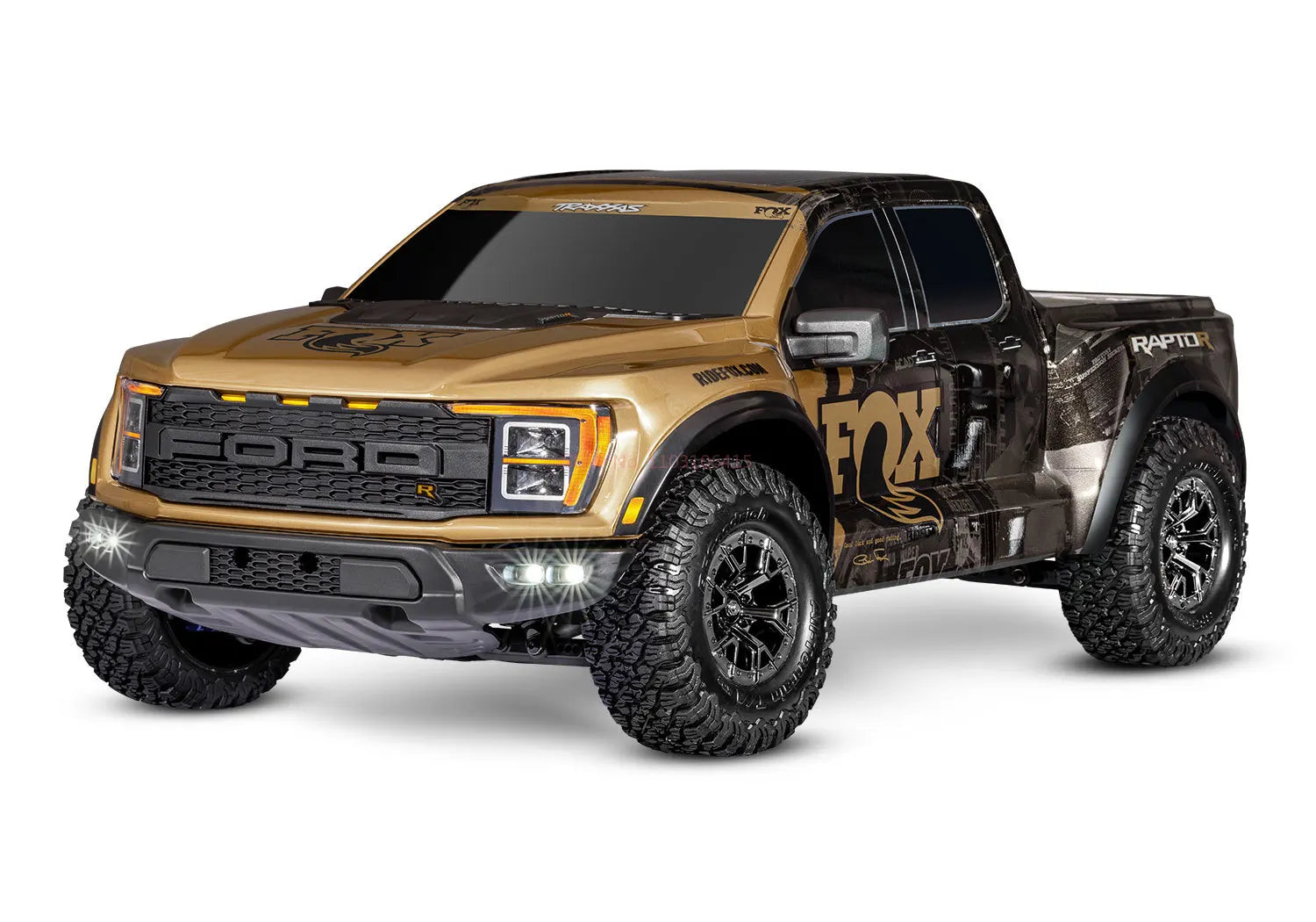 Traxxas 1:10 Raptor R 4*4 F150 Ultimate Four-Wheel Drive Brushless Short Card Remote Control Off-Road Vehicle Desert Short Card