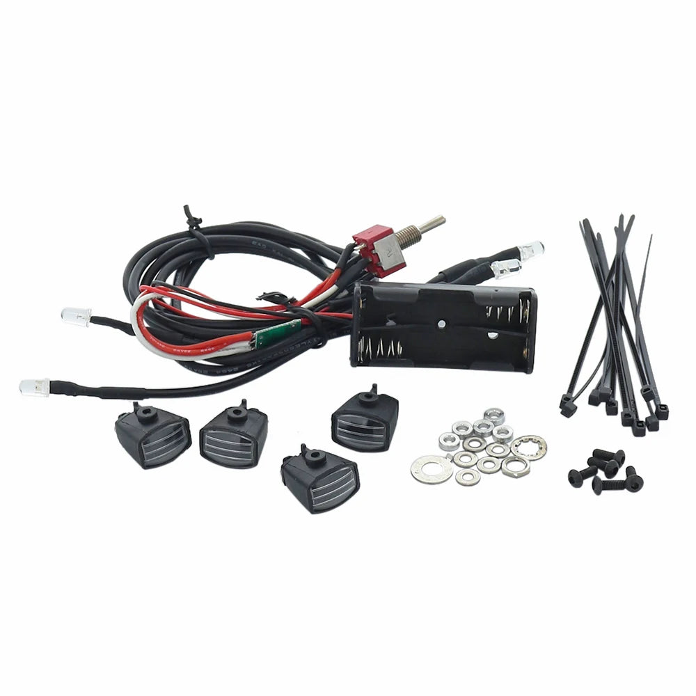 1/10 Dual Axle Metal Truck Trailer for RC Crawler SCX10 II III 90046 TRX4 TRX6 TF2 D90 CC01 RGT 86100 Redcat GEN8 YIKONG 4082