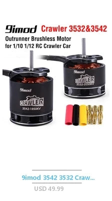 9imod Waterproof Servo 35KG 45KG Aluminum Case Digital Metal Gear HV Coreless Servo for 1/8 1/10 RC Car Truck Crawler Boat
