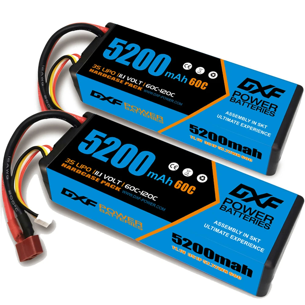 2PCS VARCS 7.4V 7.6V 11.4V 11.1V 15.2V 14.8V 22.2V 2S 3S 4S 6S 5200Mah 6300Mah 6500mAh 6200mAh 6750mAh 8000mAh 7000mAh 10000mah