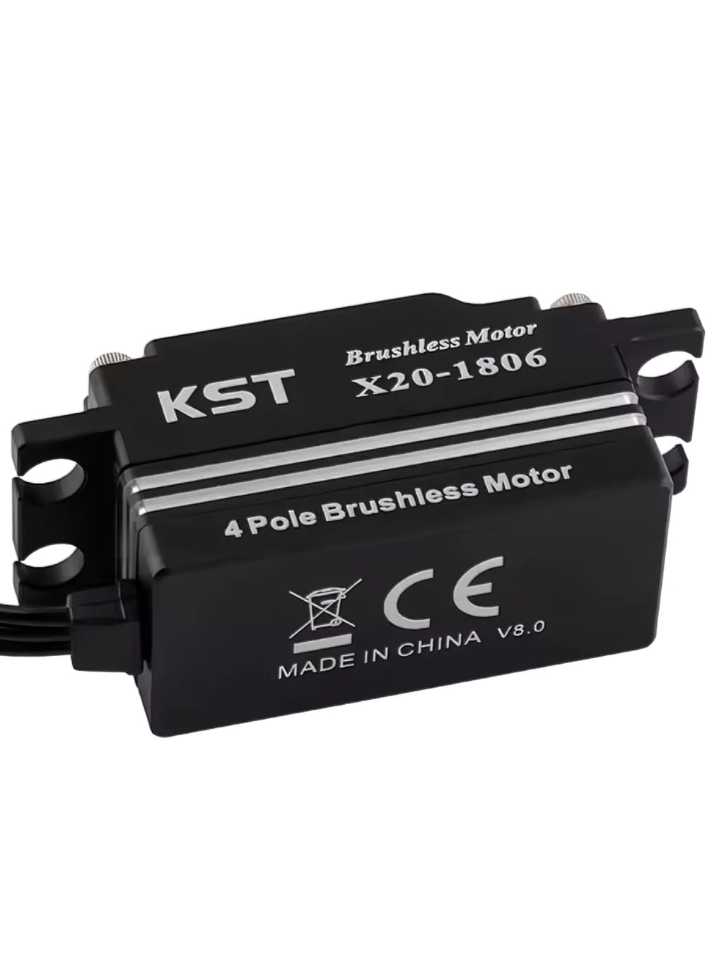 KST X20-1806 Brushless Servo Low-Profile 18Kgf.cm 0.06sec for RC Car Plane - High Torque Quick Response Remote Control Accessory