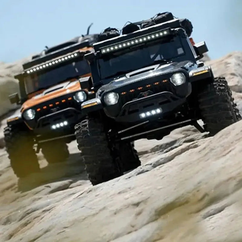 Crossrc Emo X4 Leopard 1/8 Rc 4wd High Speed Simulation Remote Control Electric Variable Speed Climbing Off Road Vehicle Model