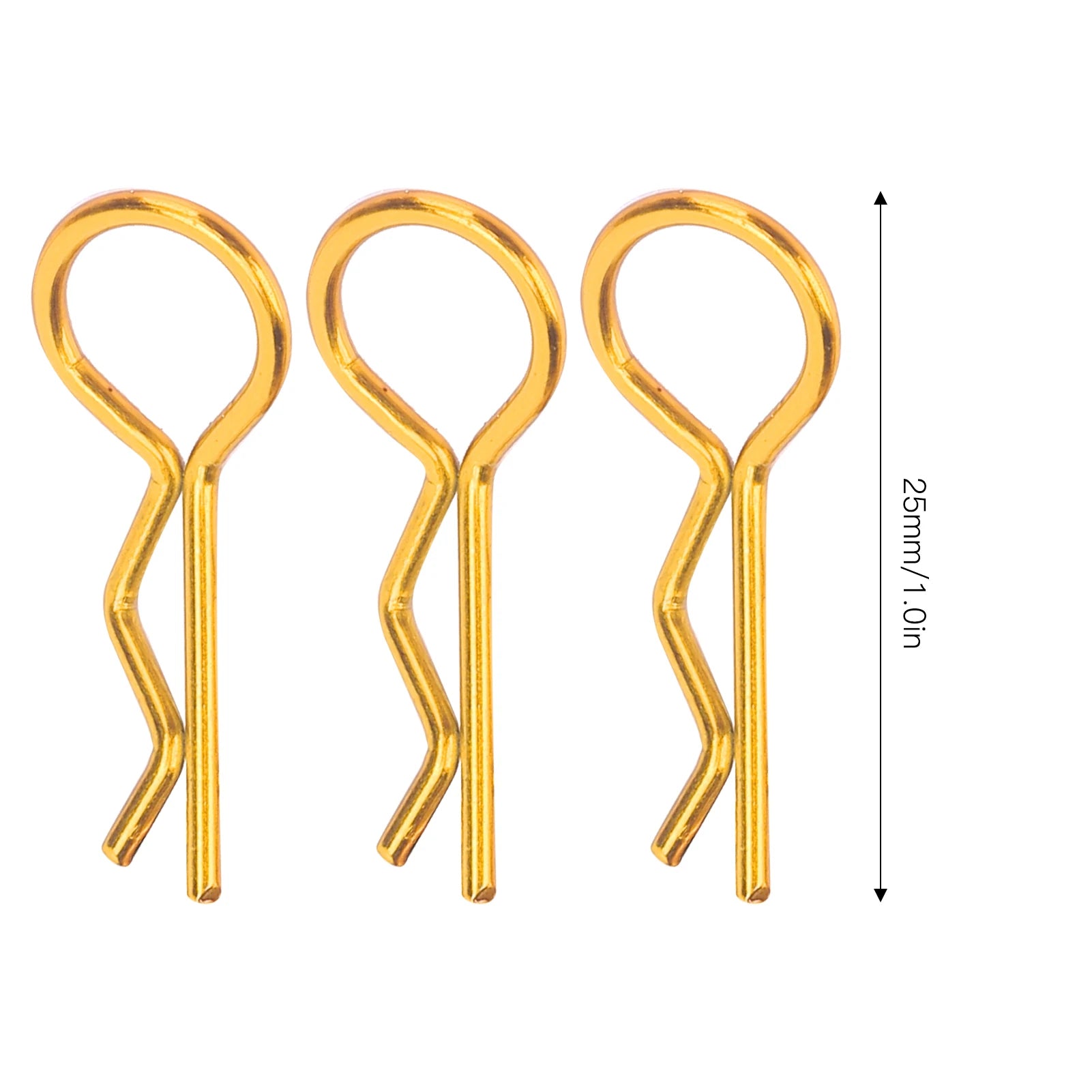 Rc Car R Clips Easy To Use Small And Lightweight Metal Rc Shell Clips for 1/5 1/6 1/8 1/10 Rc Car for Most Remote Control Cars