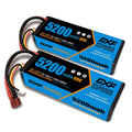2PCS DXF battery 3S Lipo 11.1V 11.4V 5200mah 6200mah 7200mah 8000mah 9200mah 6750mah 80C 100C 130C with EC5 XT90 T for RC Car
