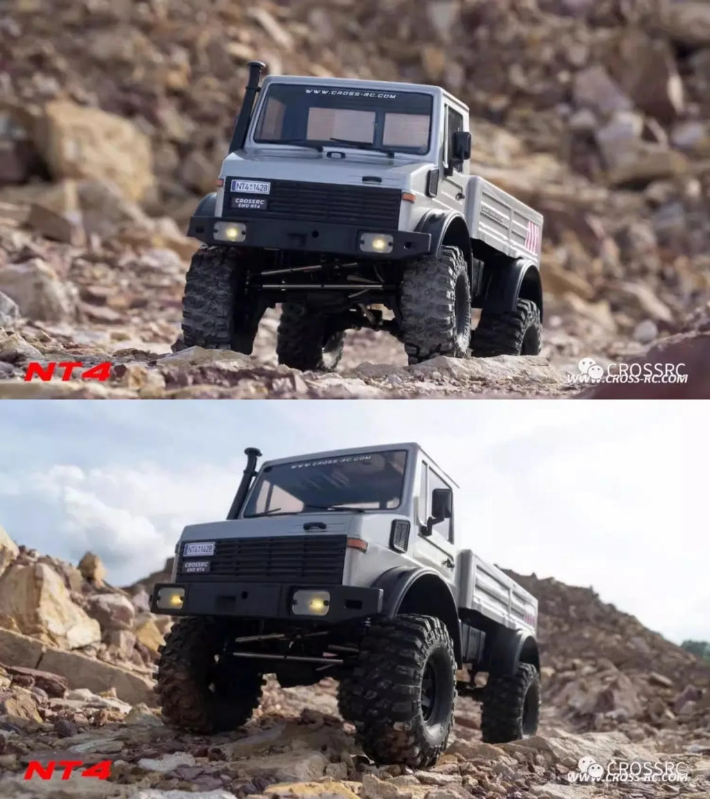 CROSSRC EMO 1:10 NT4 Climbing Car Differential Dual Speed Waterproof Hardcore Off-Road RC Remote Control