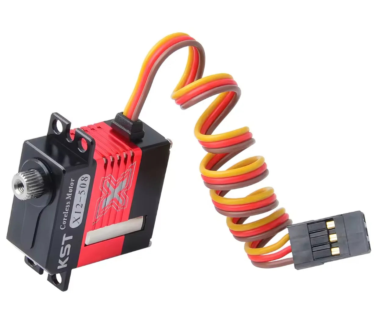 KST X12-508 Digital Micro Servo for RC Helicopters 6.2Kgf.cm Torque 0.07sec Response Time Metal Gear High Voltage HV