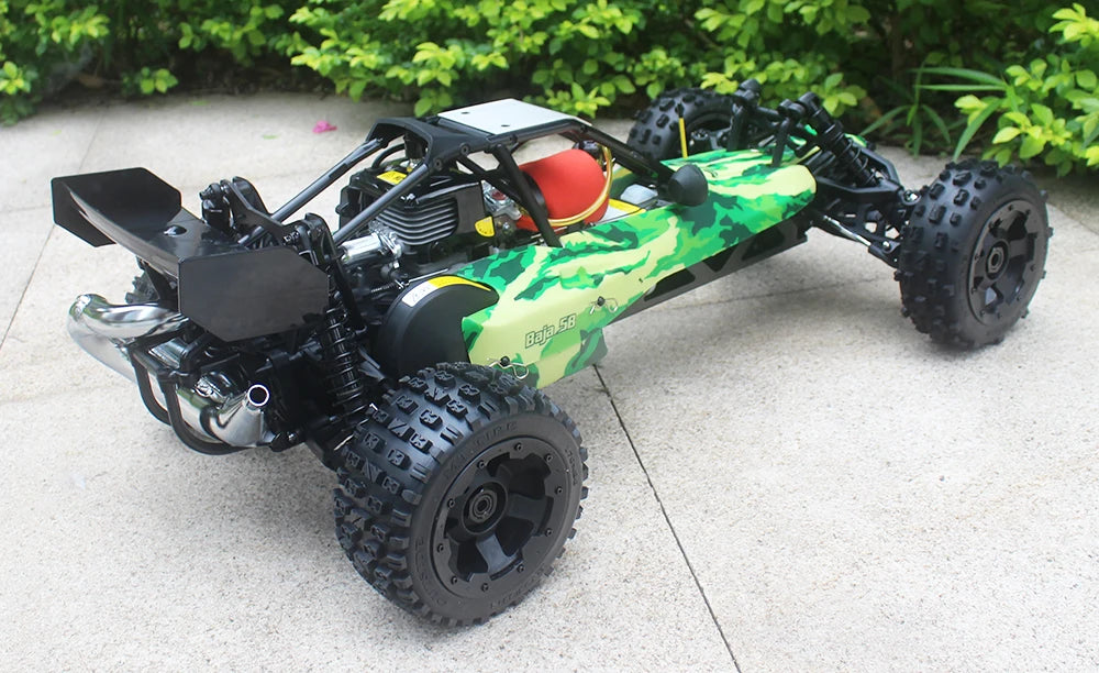 New Aarrival 1/5 Scale Gas Petrol Engine Powered RC Car High Speed Remote Control Buggy Rofun Baha Rovan Baja 5B 29CC