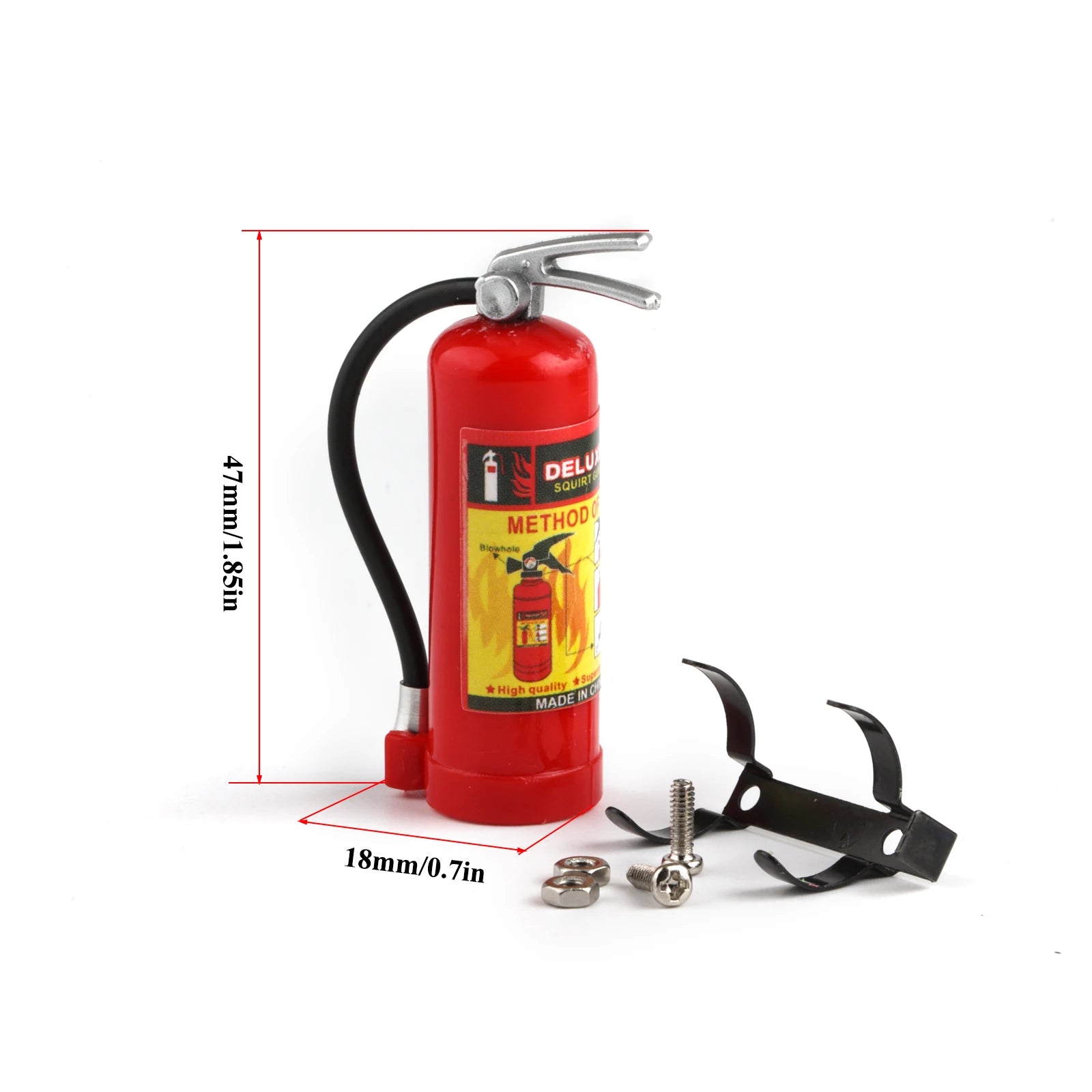 Molded Decoration Fuel Tank Shovel Oil Drum For 1/10 RC Crawler Axial SCX10 Capra TRX4 TRX6 Redcat