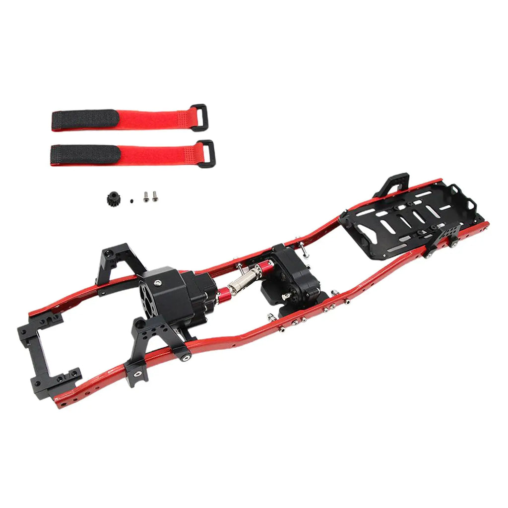 313mm 12.3 "metal Chassis for Axial Scx10 Ii Rc Car Model Upgrade Acc
