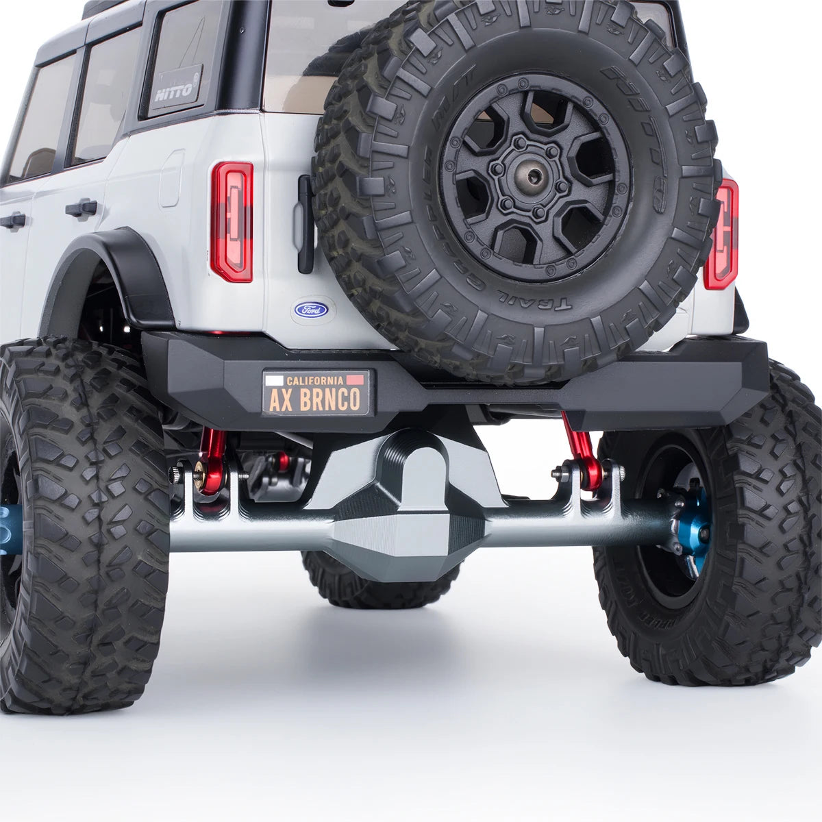 HooCrawler CNC Aluminum SCX24 RC Crawler Axles +9mm Straight Axles for 1/24 RC Crawlers SCX24 90081 C10 JEEP Gladiator