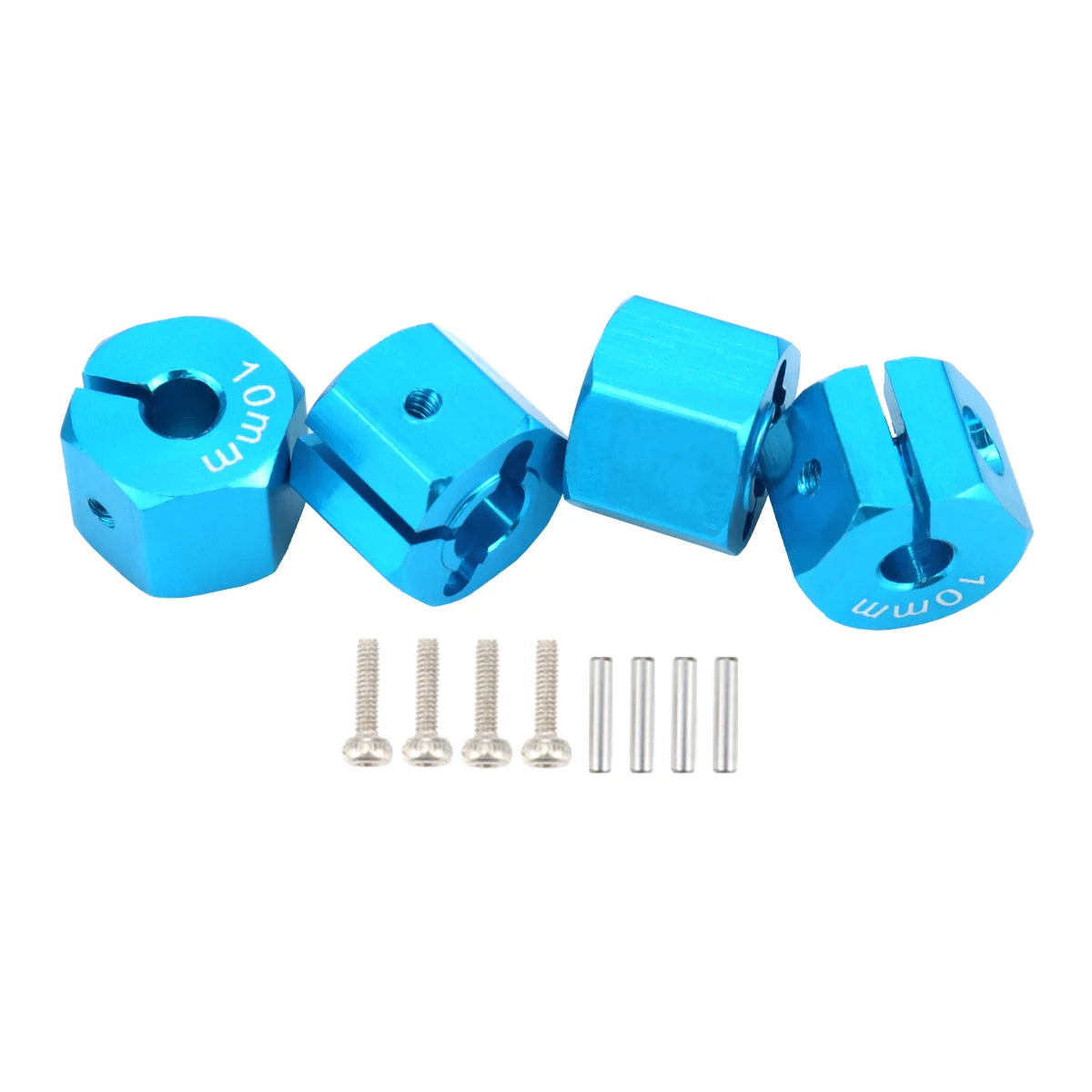 Aluminum 5/6/7/8/9/10/11/12mm Adapter Hex 12mm Drive Hub with Pin Screws for RC Auto Track Truck HSP HPI Tamiya Traxxas Slash