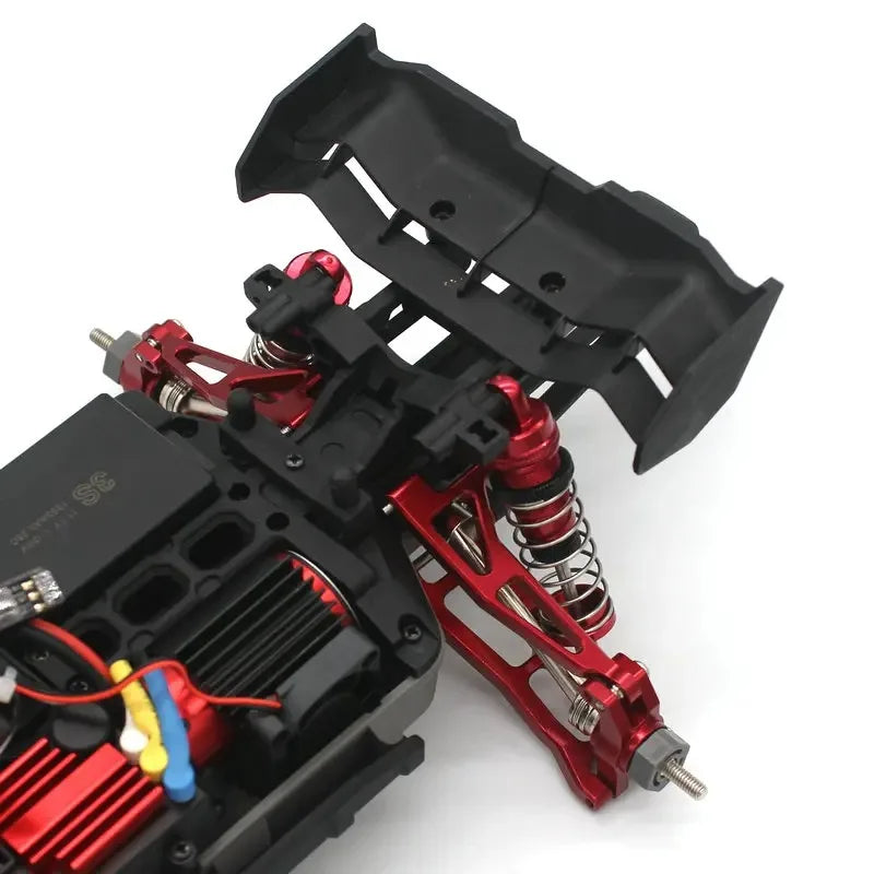 Aluminum Alloy Suspension Arm  Cup Set Upgrade Metal Parts Accessories For Mjx Hyper 1/16 Go  RC Car 16207 16208 16209 H16 H16BM