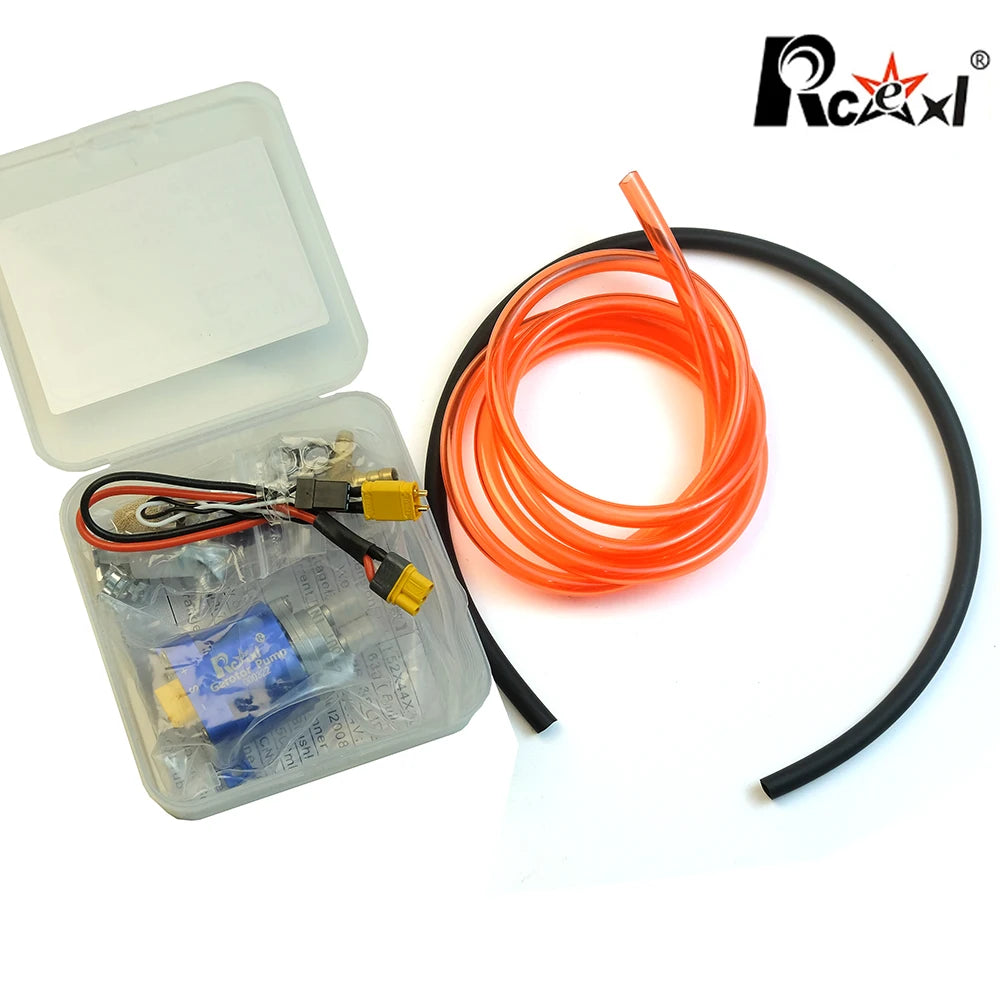 RCEXL Gerotor Metal Brushless Motor Smoke Pump Oil Pump Electric Refueling Pump for Fixwing JET RC Engien Model Accessory