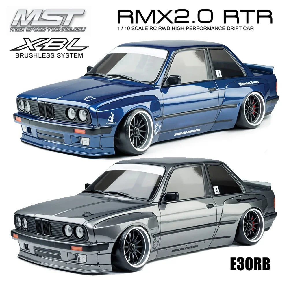 MST RMX 2.0 RTR E30RB 533823C/DB/GR 2.4GHz 1/10 RC Electric Remote Control Model Car Drift Racing Adult Children's Toys