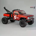 New Crossrc Emo X5 Foc Brushless 1/8 Rc Remote Control Model Cars Off-Road Crawler 4wd Road Rescue Vehicle Children'S Toy Gift