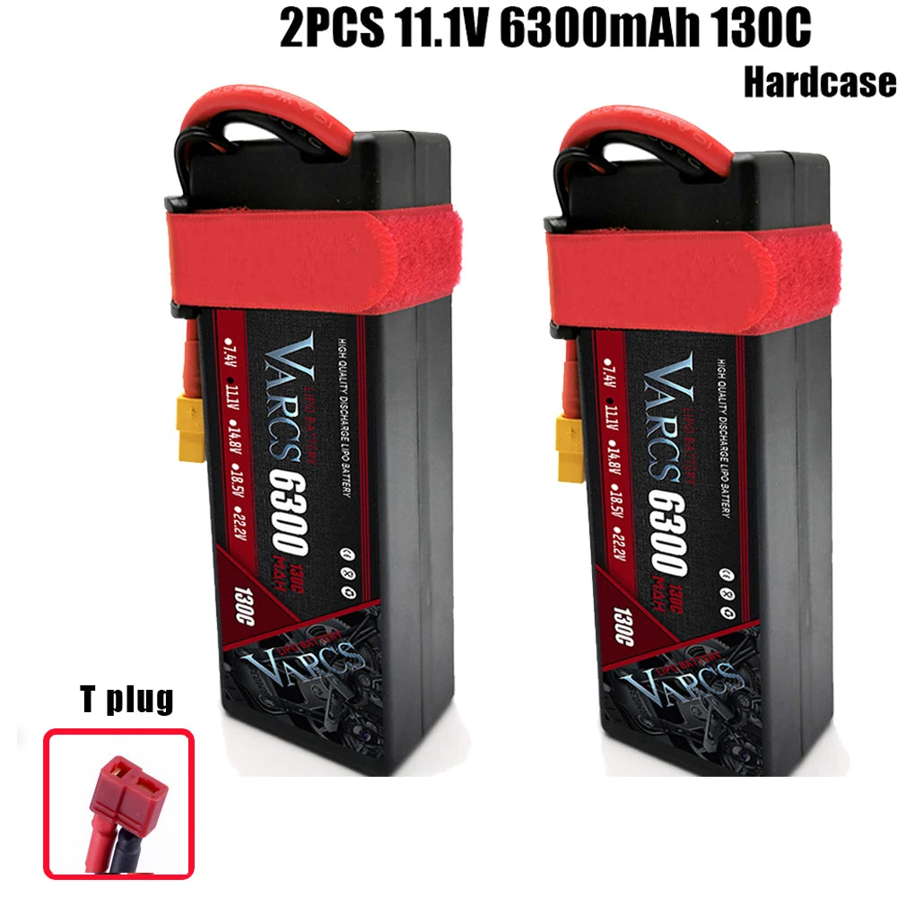 VARCS Lipo 3S 4S Lipo 14.8V 15.2V 11.1V 11.4V Battery 6500mah 7000mah  8400mah 9200mah 10000mah 6200ma 5200mah XT90 EC5 RC Car