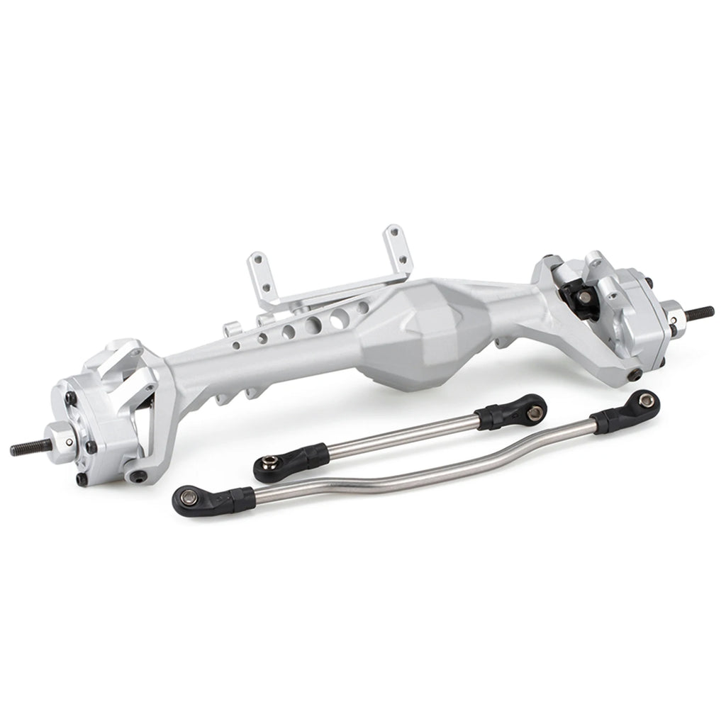 CNC Aluminum F9 Offset Portal Axle with Servo Mounts for 1/10 RC Crawler Axial Capra 1.9 UTB LCG Chassis Cheater Rigs