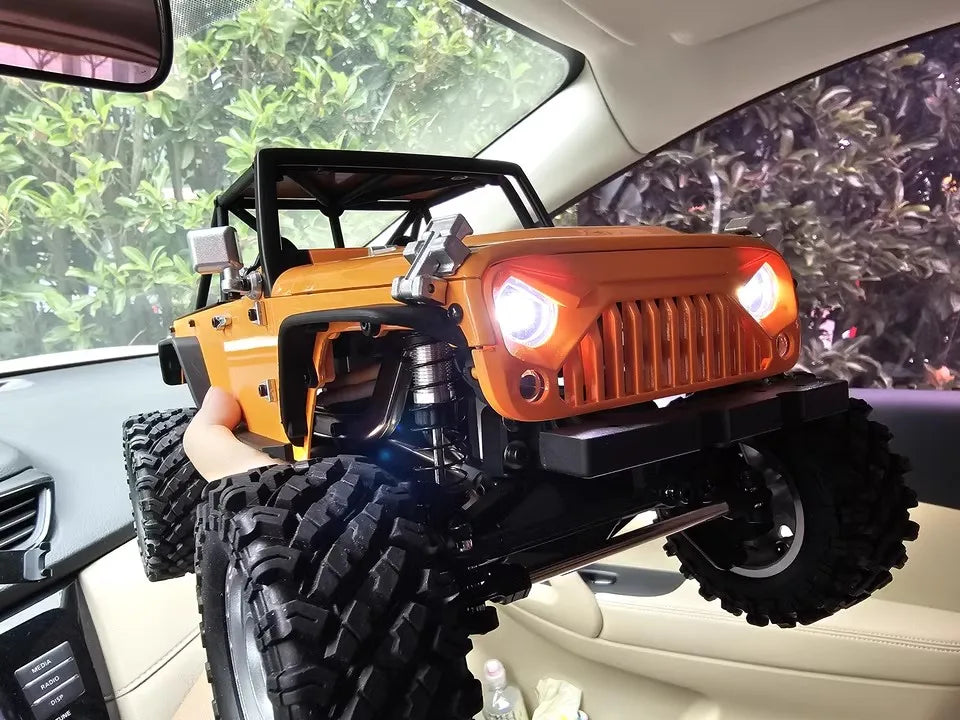 Mjx H12y Pro Rc Car 1/12 Brushless Off-Road Climbing Vehicle Magnetic Quick-Release Aluminum Metal Body Metal Servos Rc Toy