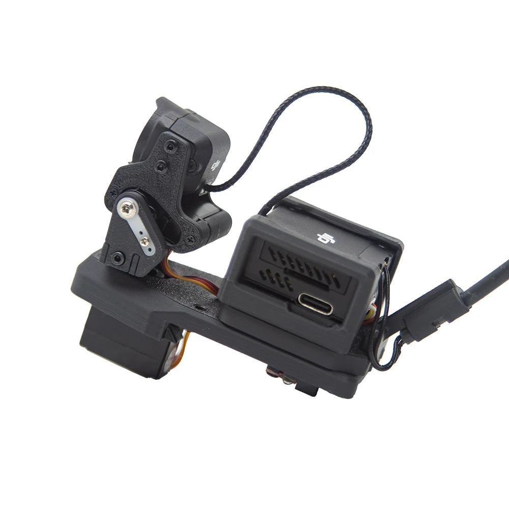 ATOMRC Gimbal Servo Motor 2 Axis Hi-Resolution Wide Angle Range update Gimbal for DJI O3 Fixed Wing Model RC Drone Airplane