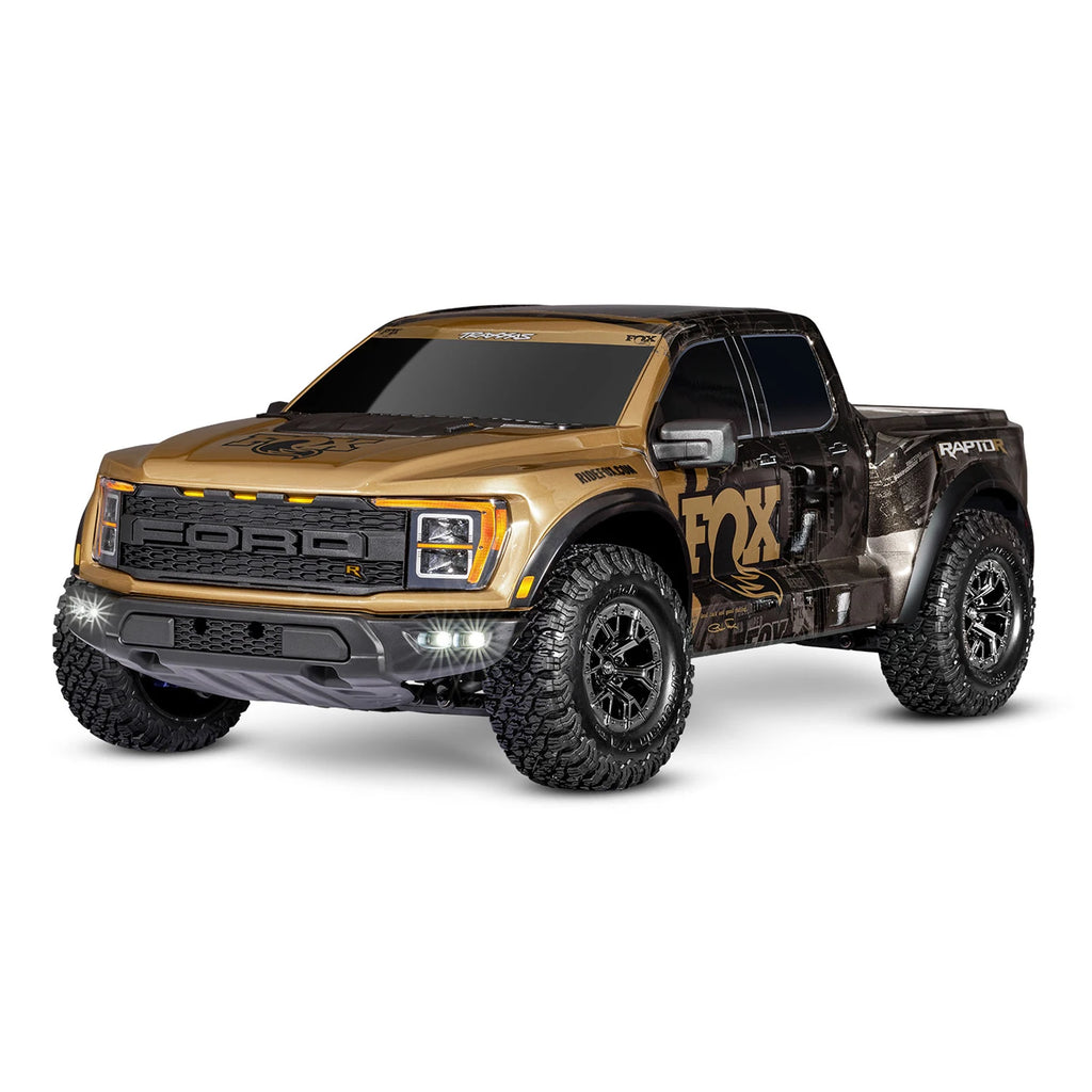 Traxxas 1:10 Raptor R 4*4 F150 Ultimate Four-Wheel Drive Brushless Short Card Remote Control Off-Road Vehicle Desert Short Card