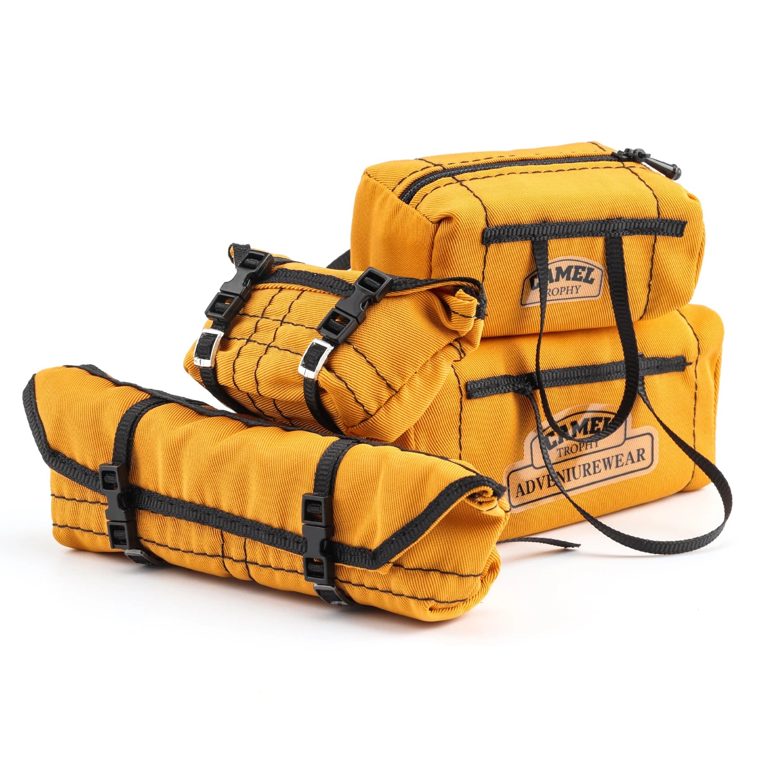 RC Crawler Car Replica Bag Simulation Roof Travel Bag Scale Decoration Luggage Bag for 1/10 1/16 1/18 SCX10 TRX4 TRX4M WPL