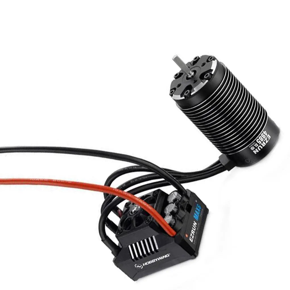 MAX6 +4985SL 1650KV Brushless Motor Combo Set Waterproof COMBO MAX6 4985SL 1650KV for 1/6 1/7 Flat Road Short Truck RC Car