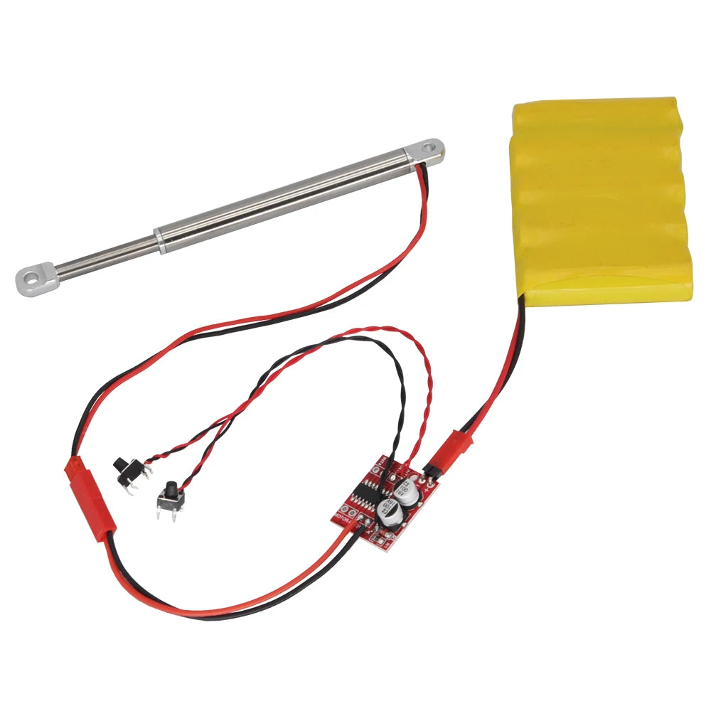 New All Metal Short Stroke Push Rod Simulation Cylinder 10/15/20/25mm Travel 3V-6V Putter For Toy Building Blocks RC Model