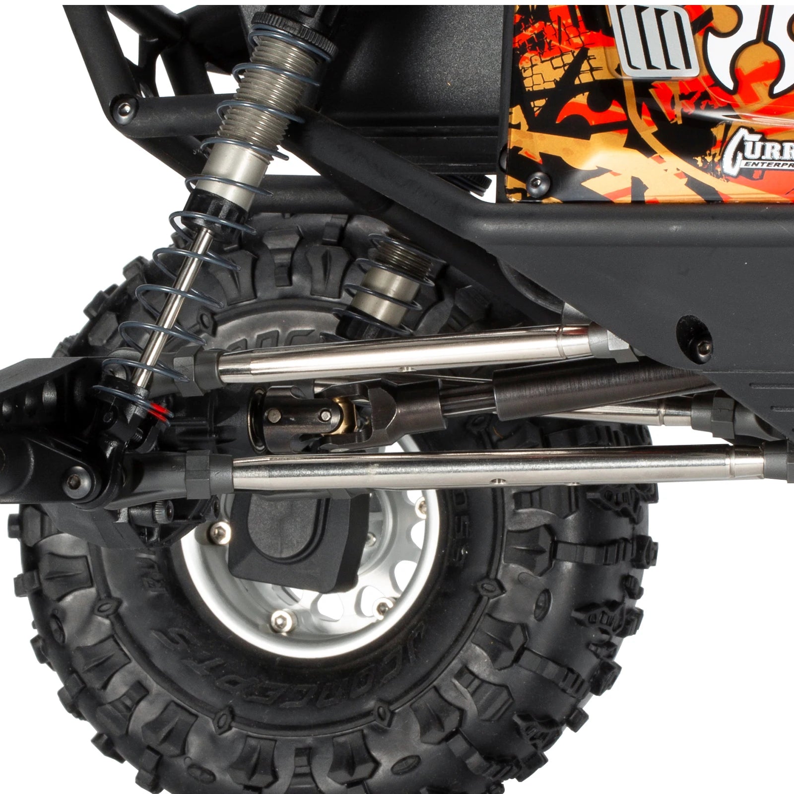 Hardened Steel Driveshaft Heavy-Duty RC Car Drive Shaft for 1/10 RC Crawler SCX10 II III Pro Wraith Capra RR10 TRX4 Element LCG