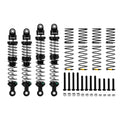 INJORA DRX Dual-Rate Spring Oil Shocks for 1/10 RC Crawlers, 80mm / 90mm / 100mm / 110mm / 120mm