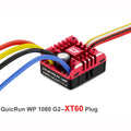 Hobbywing QuicRun WP 1080 G2 80A 2-3S Brushed ESC With BEC Output 540&550 Brushed Motor For 1:10 Rock Crawlers/Vehicles/Car Toys