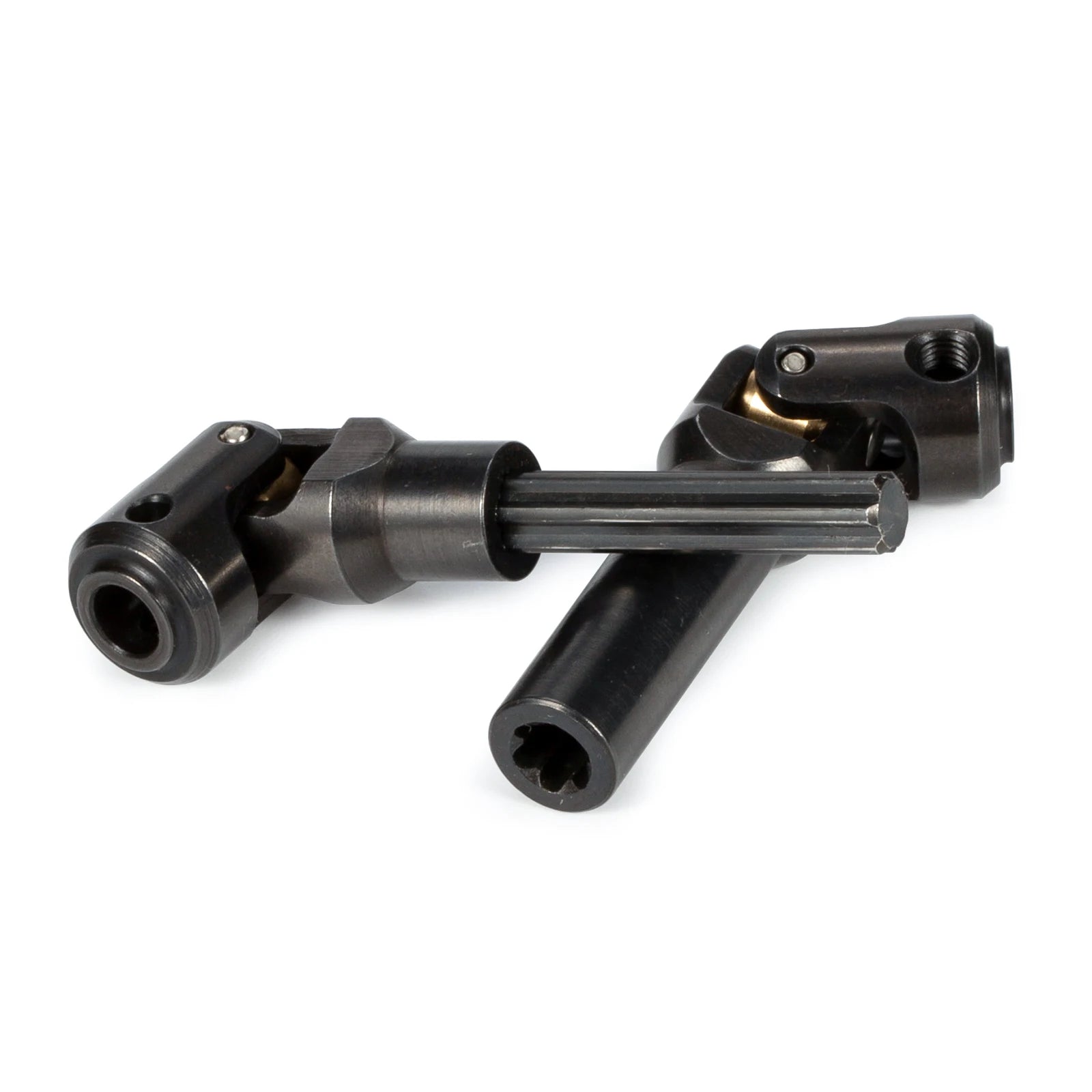 Hardened Steel Driveshaft Heavy-Duty RC Car Drive Shaft for 1/10 RC Crawler SCX10 II III Pro Wraith Capra RR10 TRX4 Element LCG