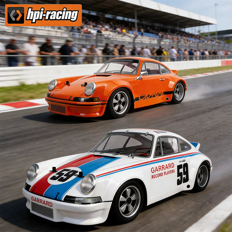 HPI 1:10 SPORT 3 Simulation 1973 Carrera 4WD Brushless Limited Edition Remote Control Electric Drift Car Hobby RC Boy Toy RTR