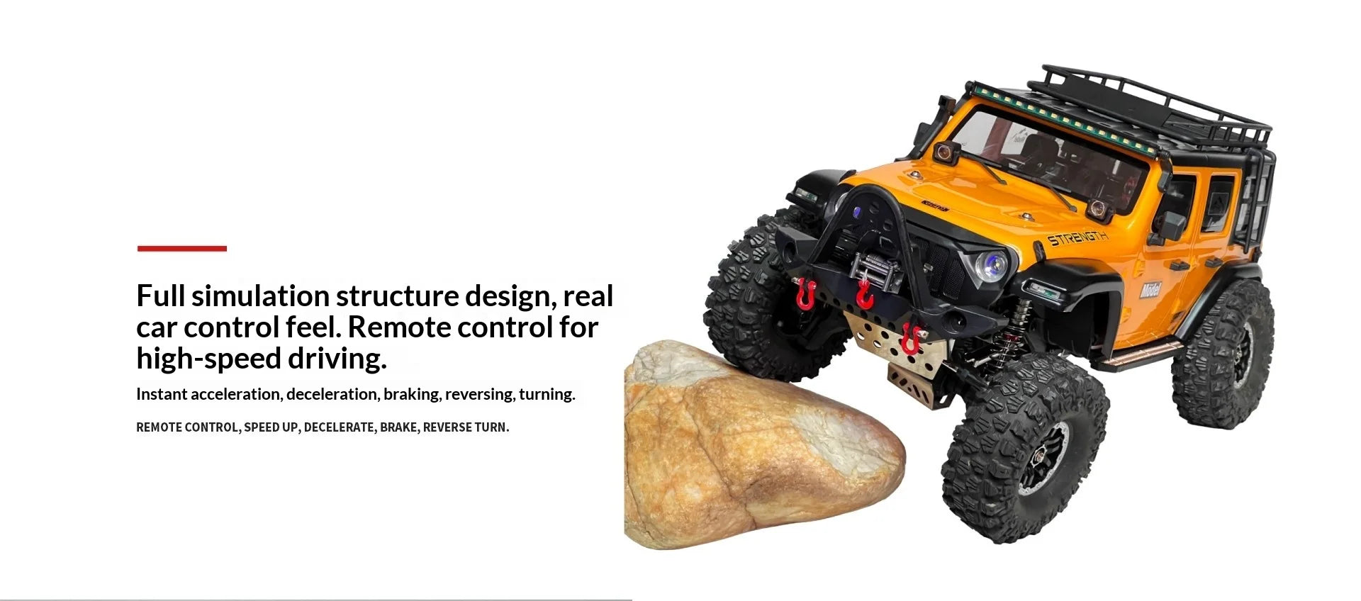 WLtoys 104006 Pro 1/10 RC Electric 4WD Off Road Rock Crawler With Front Rear Differential Lock Dual Speed Transmission Model Car