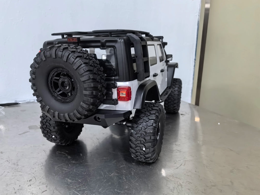 NEW Upgrades 2025 HB R001 Bronco with electric winch 1/10 4WD Remote Control Off-road Vehicle Electric Model RC Climbing